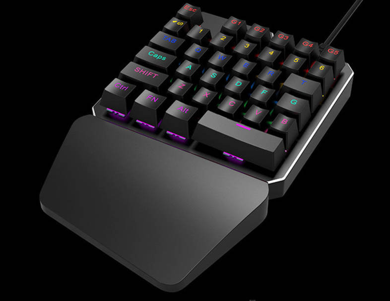 HXSJ J100 One-handed Gaming Mechanical Keyboard