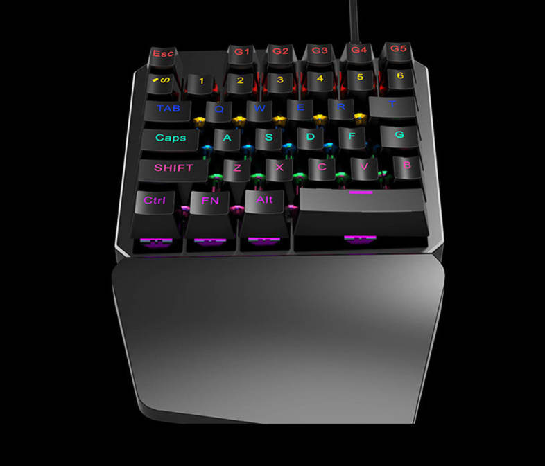 HXSJ J100 One-handed Gaming Mechanical Keyboard