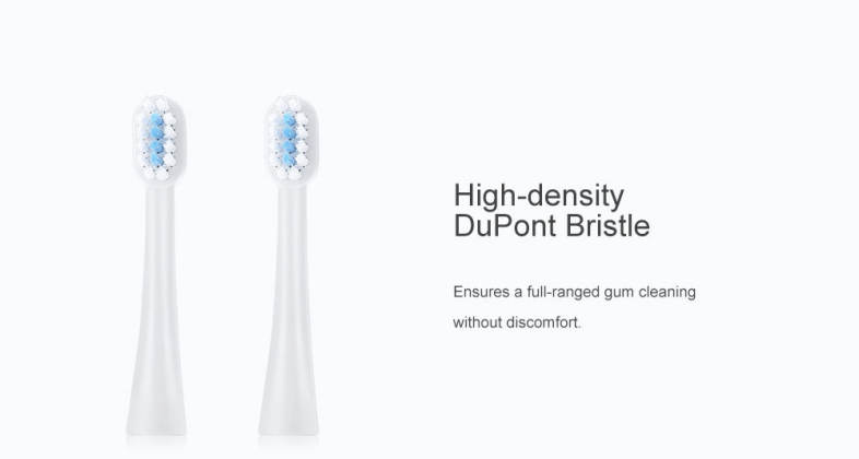 SEAGO SG - 632 Waterproof Sonic Electric Toothbrush with 2 Brush Heads