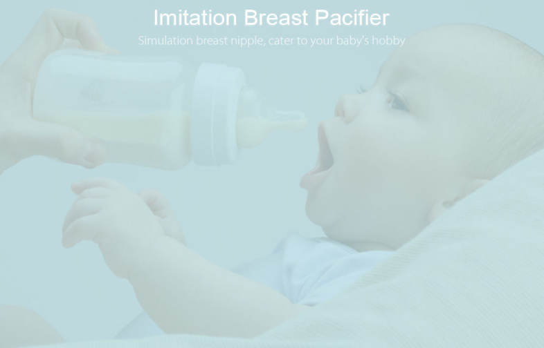 Rluckey Push-pull Type Manual Breast Pump Baby Breastfeeding Milk Bottle