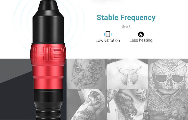 Rotary Tattoo Pen Gun Aluminum Machine Motor Acrylic Rack Accessories