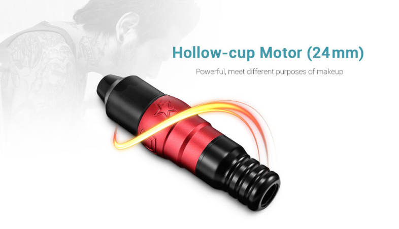 Rotary Tattoo Pen Gun Aluminum Machine Motor Acrylic Rack Accessories