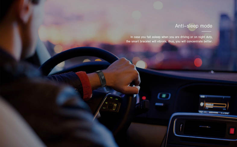 Lenovo HX06 Smart Wristband Bezel-less Screen Fitness Tracker