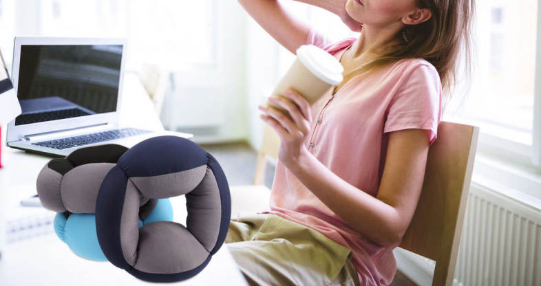 A Annular Nap Pillow Office Lazy Sleep Cushion Blinker Circle Neck Protection