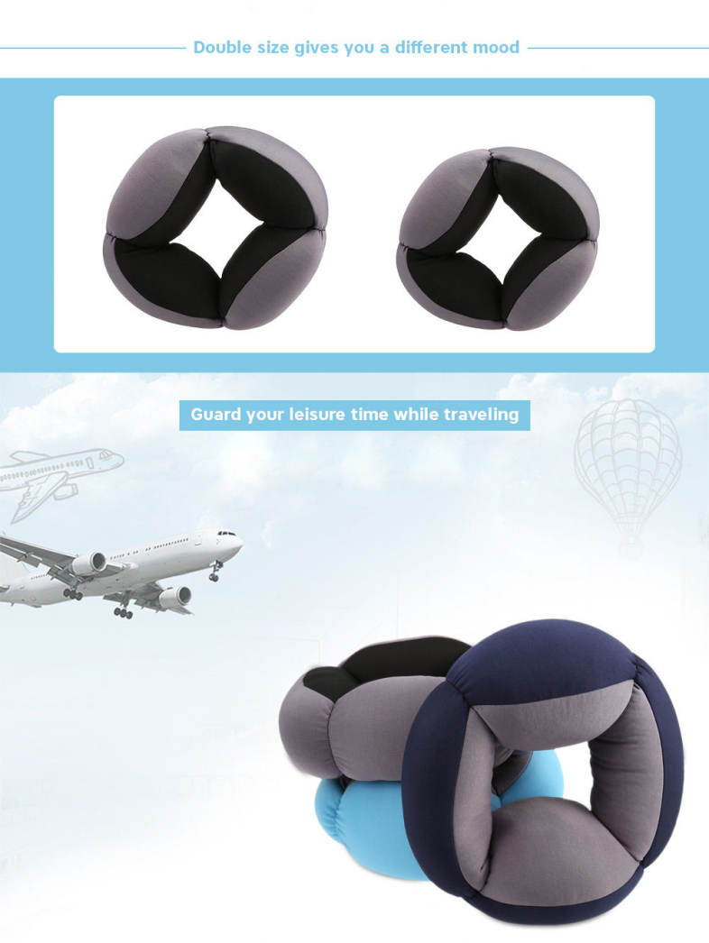 A Annular Nap Pillow Office Lazy Sleep Cushion Blinker Circle Neck Protection
