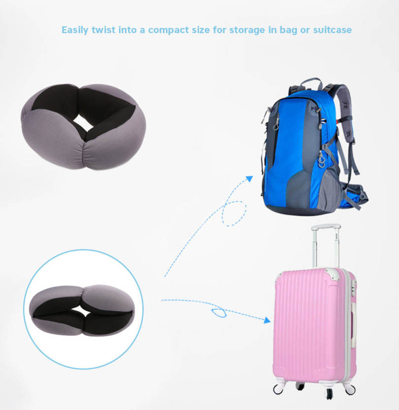 A Annular Nap Pillow Office Lazy Sleep Cushion Blinker Circle Neck Protection