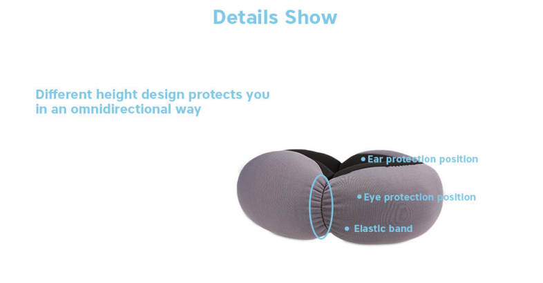 A Annular Nap Pillow Office Lazy Sleep Cushion Blinker Circle Neck Protection
