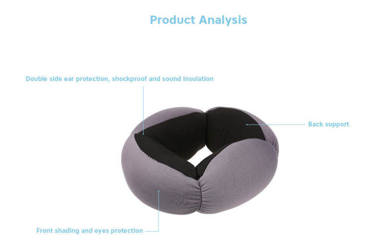 A Annular Nap Pillow Office Lazy Sleep Cushion Blinker Circle Neck Protection