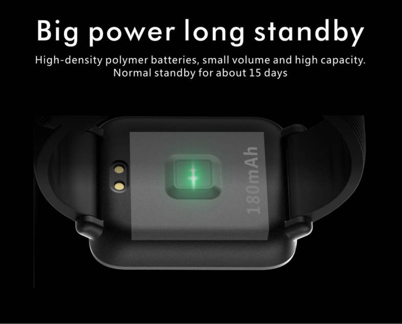 Q9 Colorful Screen Waterproof Sports Smart Watch for Android / iOS with Heart Rate Monitor Blood Pressure Functions