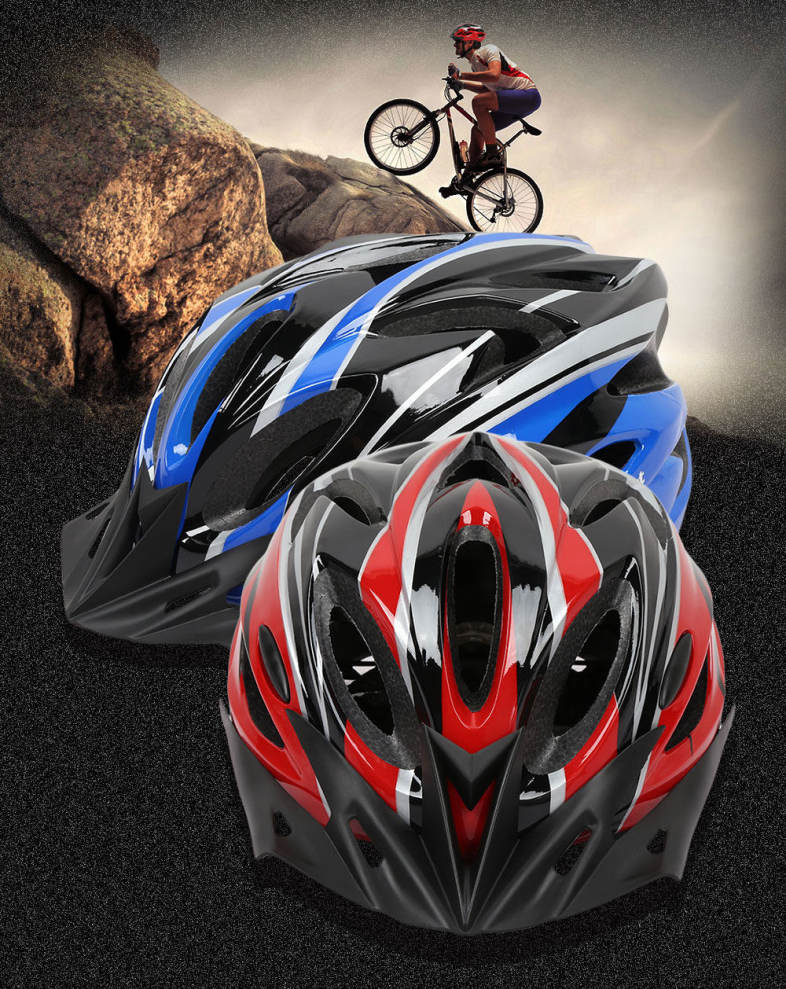 Deemount Cycling Helmet All-round Protection EPS Back Taillight Riding Device