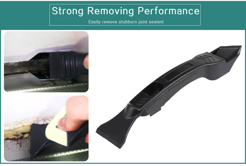 3 in 1 Joint Sealant Silicone Grout Caulk Tool Set Remover Scraper Applicator