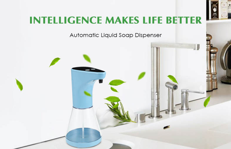 Automatic Liquid Soap Dispenser Sensor Container Hand Washing Tool