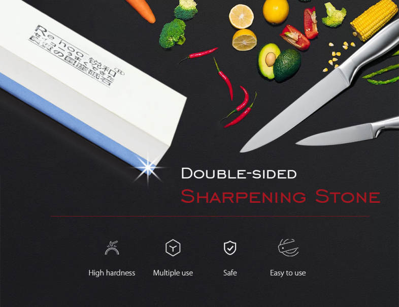 Rehoo Double-sided Sharpening Stone 2000 / 5000 Grit Whetstone Grinder