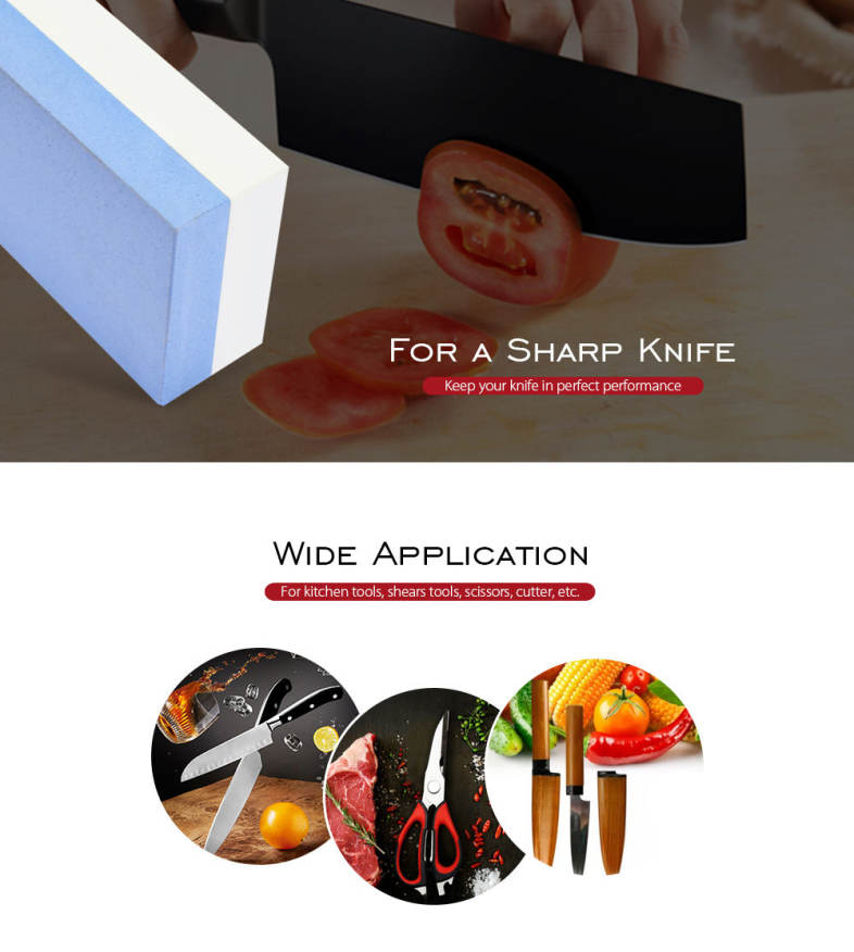Rehoo Double-sided Sharpening Stone 2000 / 5000 Grit Whetstone Grinder