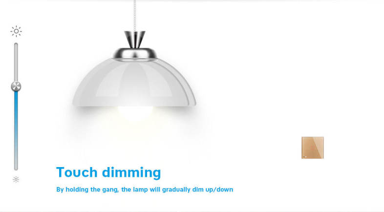 LIVOLO C7 Intelligent Remote Switch Wall Light Touch with Mini Controller