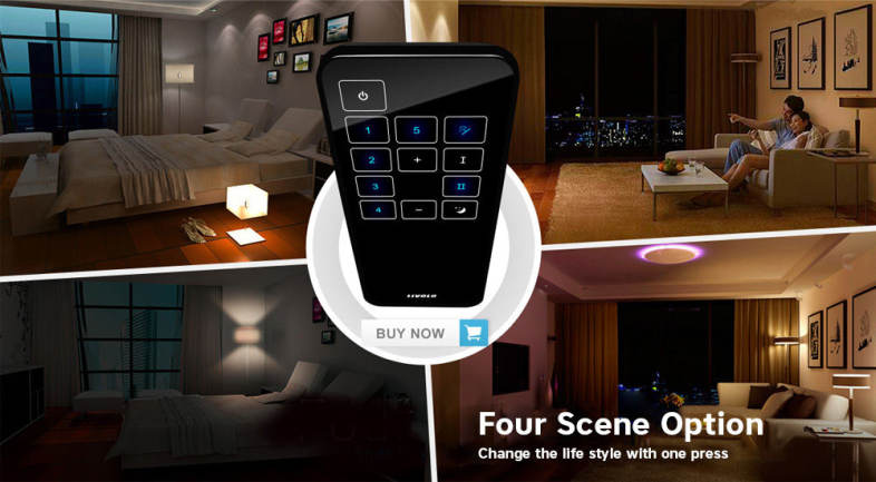 LIVOLO C7 Intelligent Remote Switch Wall Light Touch with Mini Controller