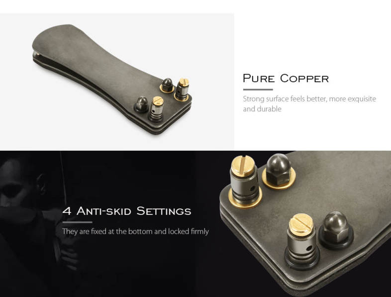 Copper Foot Pedal Hook Cable Screwdriver Set for Tattoo Power Supply Machine