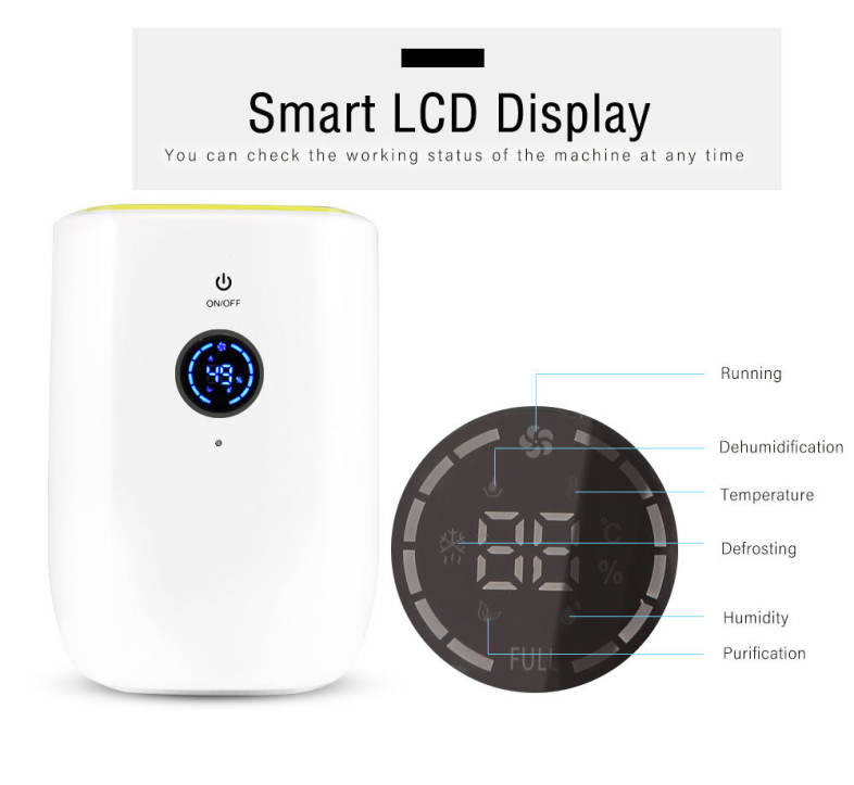 Electric Mini Air Dehumidifier for Home