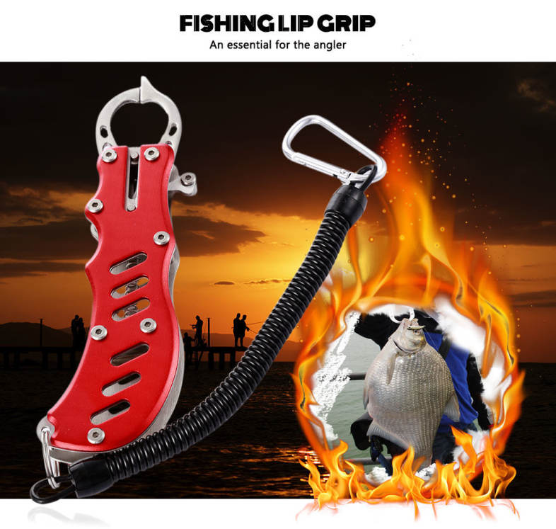 BL - 005 Portable Fish Lip Grabber Gripper Grip Tool Fishing Tackle