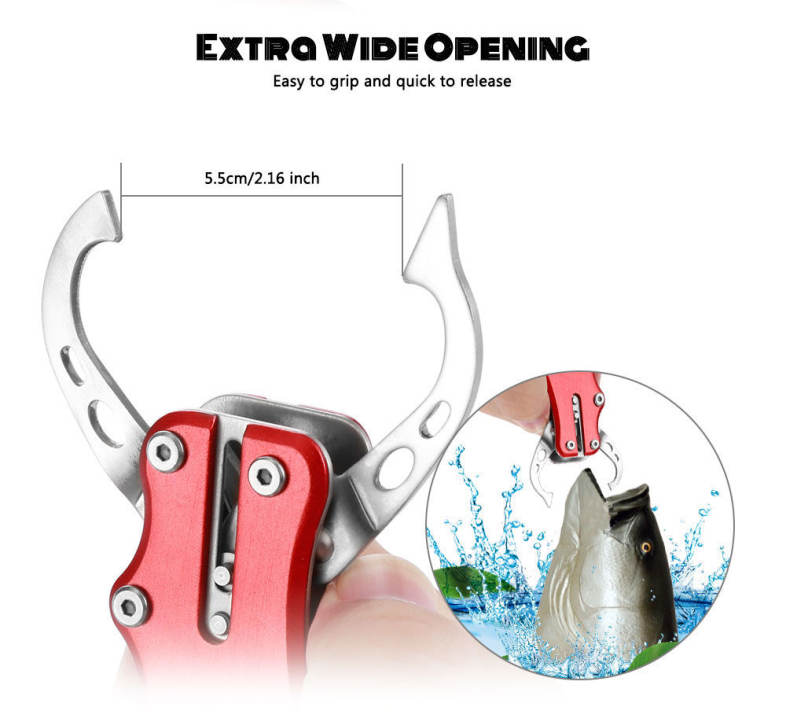 BL - 005 Portable Fish Lip Grabber Gripper Grip Tool Fishing Tackle
