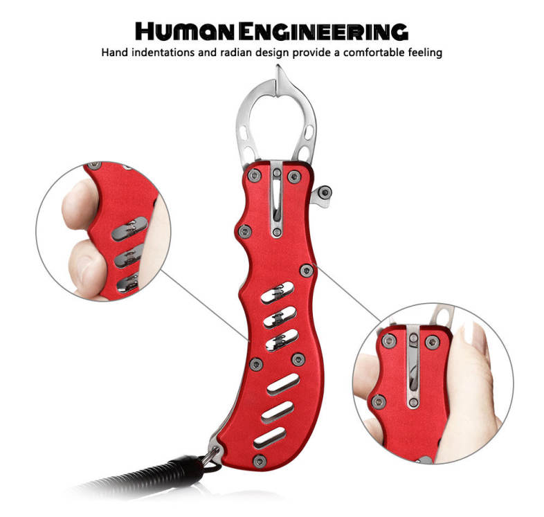 BL - 005 Portable Fish Lip Grabber Gripper Grip Tool Fishing Tackle