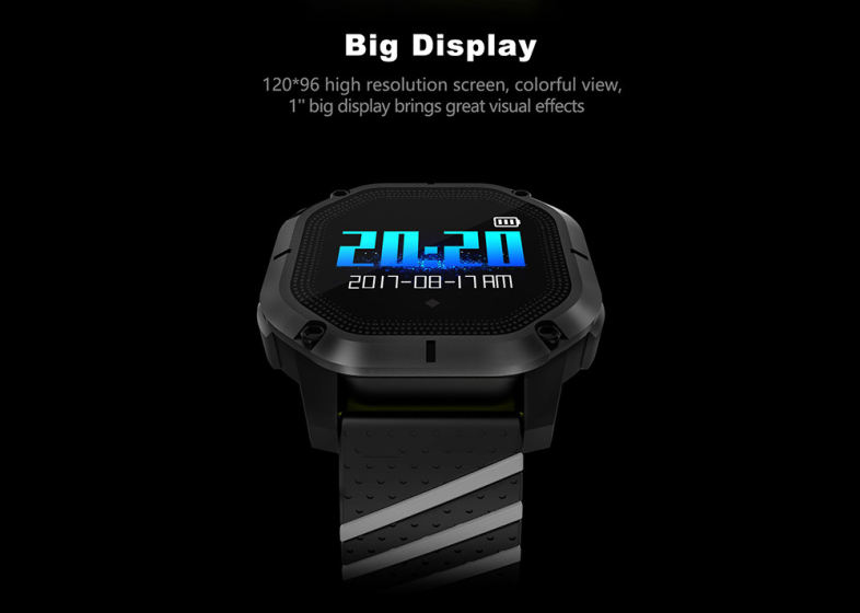 K5 Intelligent Smart Watch Blood Pressure IP68 Fitness Bracelet Color Display Sport Band