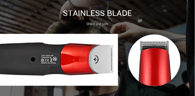 Kemei KM - 1008 Adjustable Cordless Rechargeable Hair Clipper Beard Trimmer