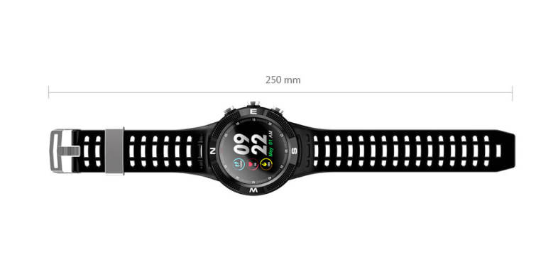 NO.1 F18 Smartwatch Sports Bluetooth 4.2 IP68 Waterproof Call / Message Reminder Pedometer Sleep Monitoring