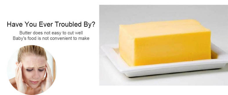 Stainless Steel Cheese Grater Chocolate Butter Cutter