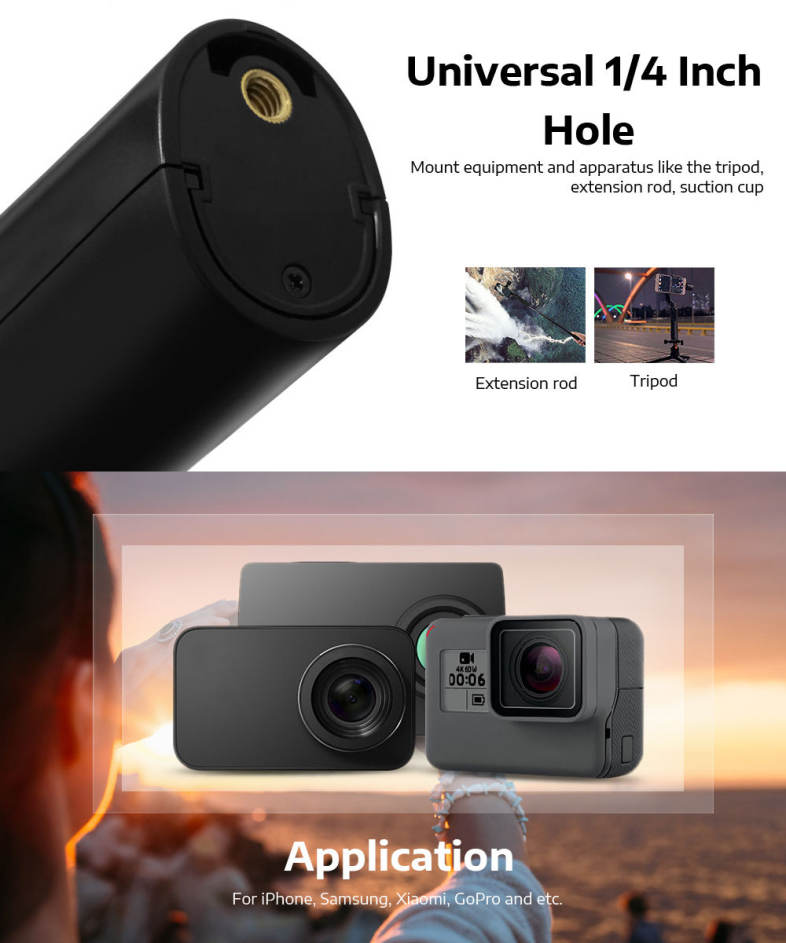 Ledistar H2 3-axis Handheld Gimbal Multiple Detection for GoPro / Smartphone