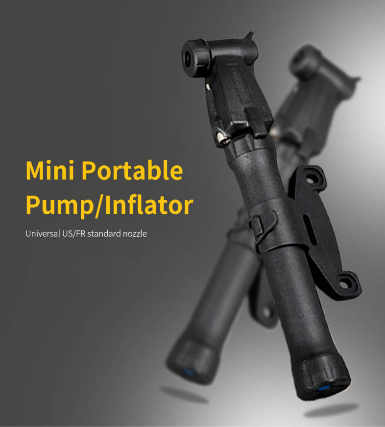 SAHOO TM - 1701P - SA Mini Bicycle Tire Pump for Bike / Ball / Inflatable Toy 