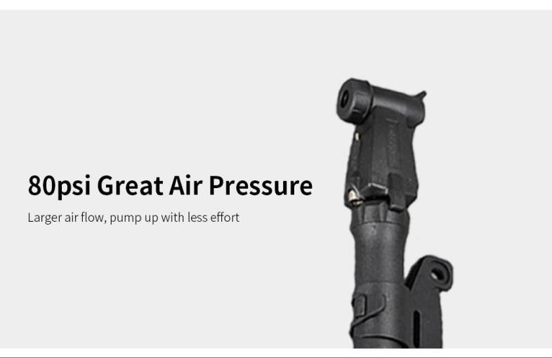 SAHOO TM - 1701P - SA Mini Bicycle Tire Pump for Bike / Ball / Inflatable Toy 