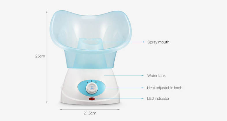 FS100 Facial Steamer Hot Mist Sprayer Steaming Machine Beauty Face Skin Care