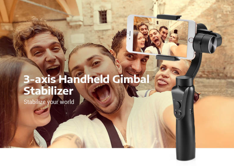 Mesuvida D - S5 3-axis Handheld Gimbal Stabilizer for Canon / Sony / GoPro 