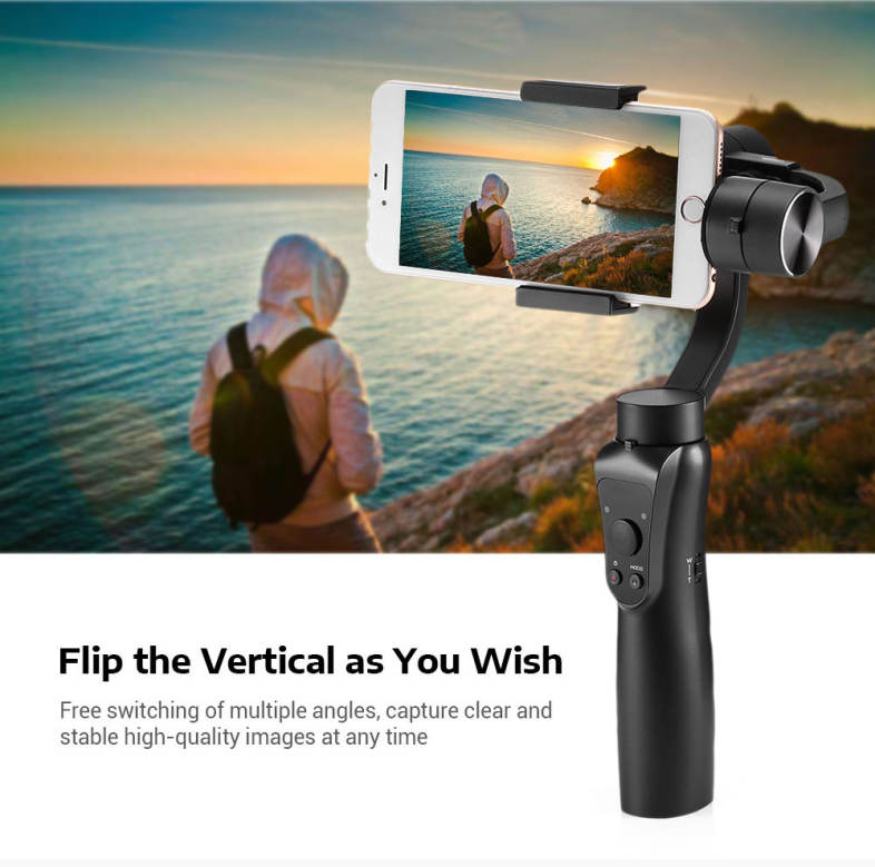 Mesuvida D - S5 3-axis Handheld Gimbal Stabilizer for Canon / Sony / GoPro 