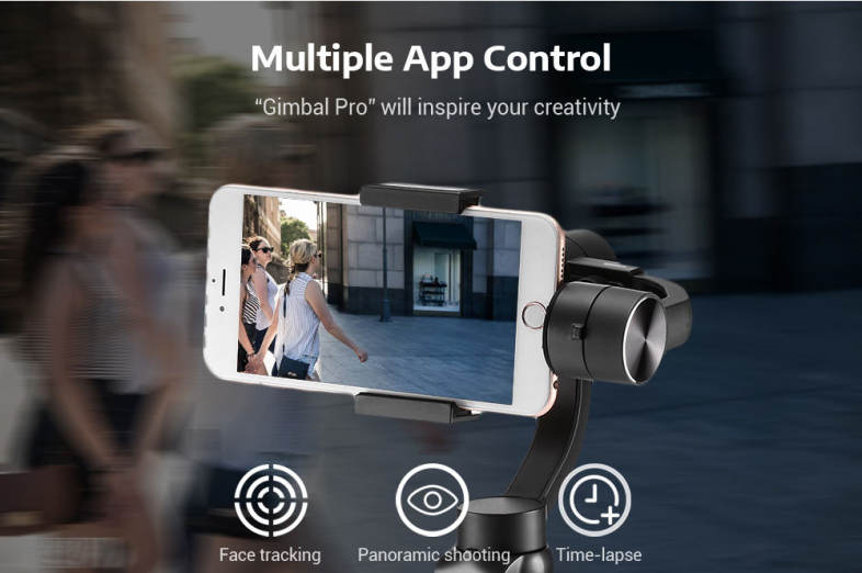 Mesuvida D - S5 3-axis Handheld Gimbal Stabilizer for Canon / Sony / GoPro 