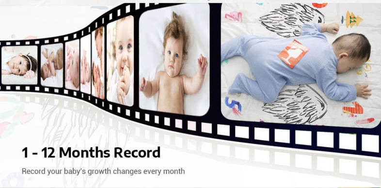 Newborn Baby Photo Blanket Creative Photography Background Cloth 