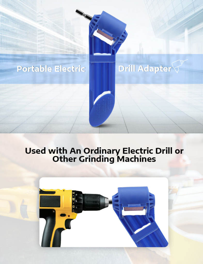 Portable Grinding Machine Electric Drill Adapter Hardware Tool