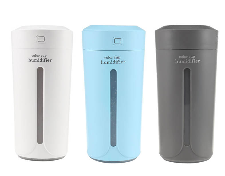 Multicolor Cup Humidifier Electric Portable Air Purifier