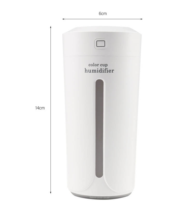 Multicolor Cup Humidifier Electric Portable Air Purifier