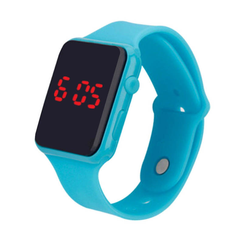 V5 Brand Unisex Rubber LED Date Sports Bracelet Digital Wrist Watch