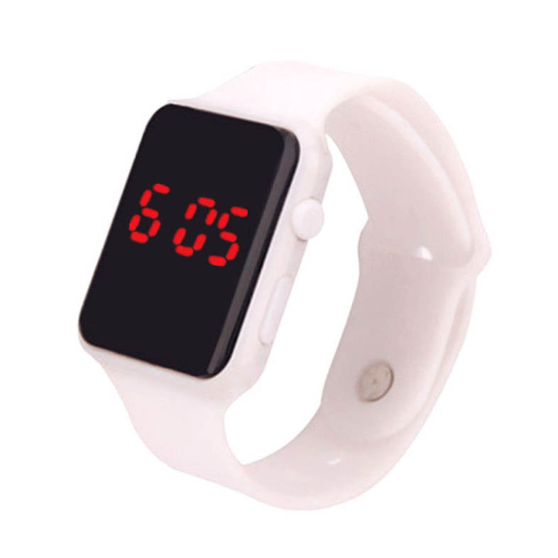 V5 Brand Unisex Rubber LED Date Sports Bracelet Digital Wrist Watch