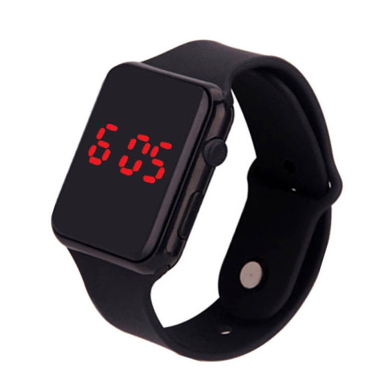 V5 Brand Unisex Rubber LED Date Sports Bracelet Digital Wrist Watch