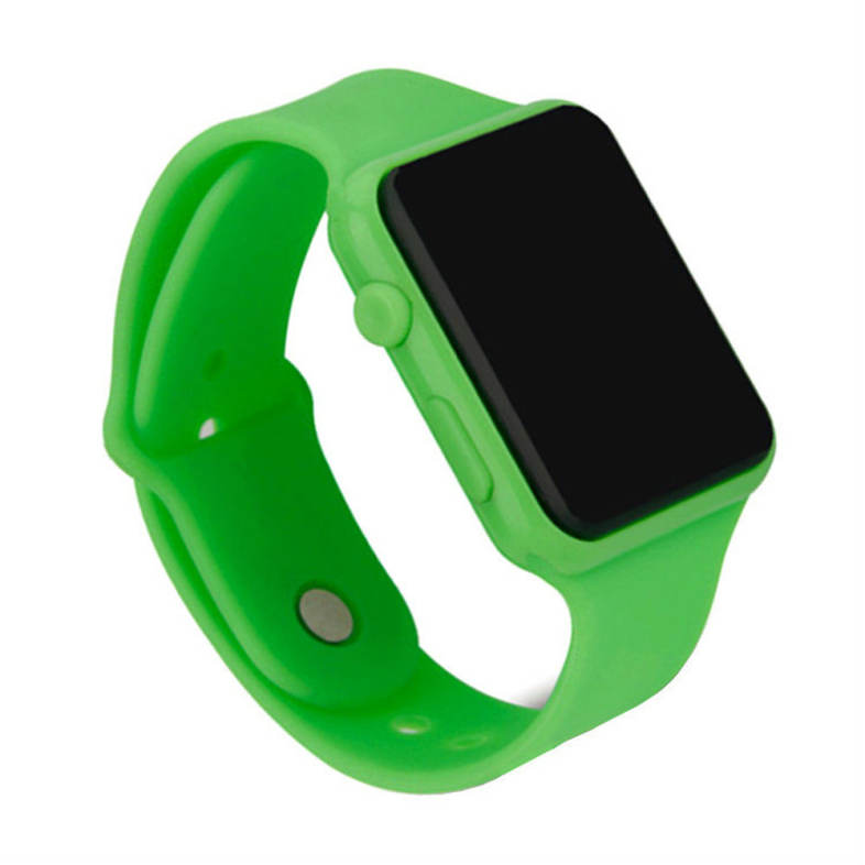 V5 Brand Unisex Rubber LED Date Sports Bracelet Digital Wrist Watch