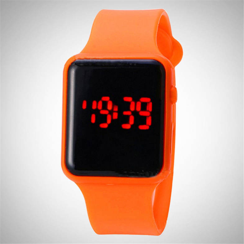 V5 Brand Unisex Rubber LED Date Sports Bracelet Digital Wrist Watch