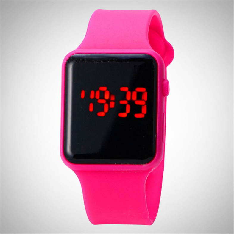 V5 Brand Unisex Rubber LED Date Sports Bracelet Digital Wrist Watch