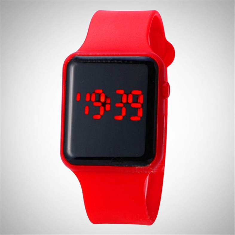 V5 Brand Unisex Rubber LED Date Sports Bracelet Digital Wrist Watch