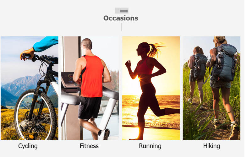 XINTOWN Quick-dry Zipper Cycling Tights Pants with Cushion for Women
