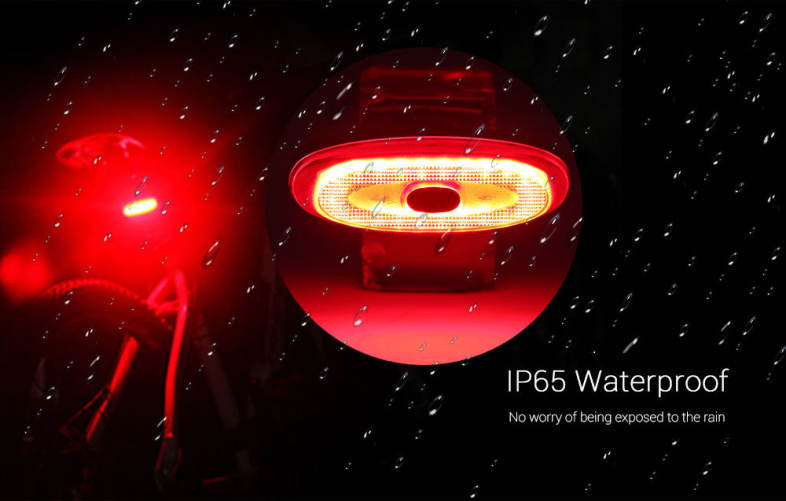 Deemount A1S Bicycle LED Taillight Smart Brake Warning USB Charging for Riding