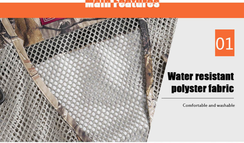 LEO 27913 - FC Outdoor Fishing Hunting Mesh Vest with Multiple Pockets